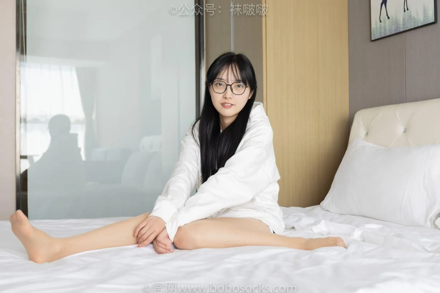 [BoBoSocks袜啵啵]NO.058 稚予-贝壳头、肉丝 [143P]插图9